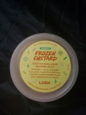 Lush Frozen Custard Shower Jelly LET THE GOOD TIMES ROLL